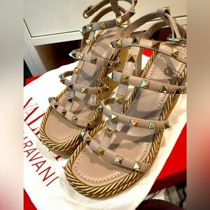 Valentino Wedge Espadrillas